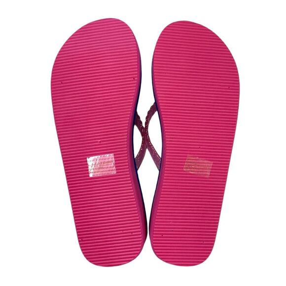 dELiA*s Just Believe Flip Flop Sandals - Size 7 - Picture 6 of 7